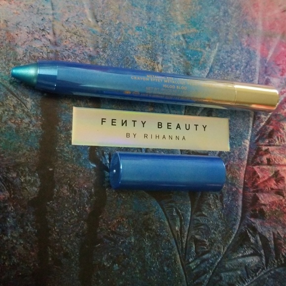 🤍IGLOO BLOO Fenty Eye & Lip LE Metal Crayon NWOT - Picture 8 of 8